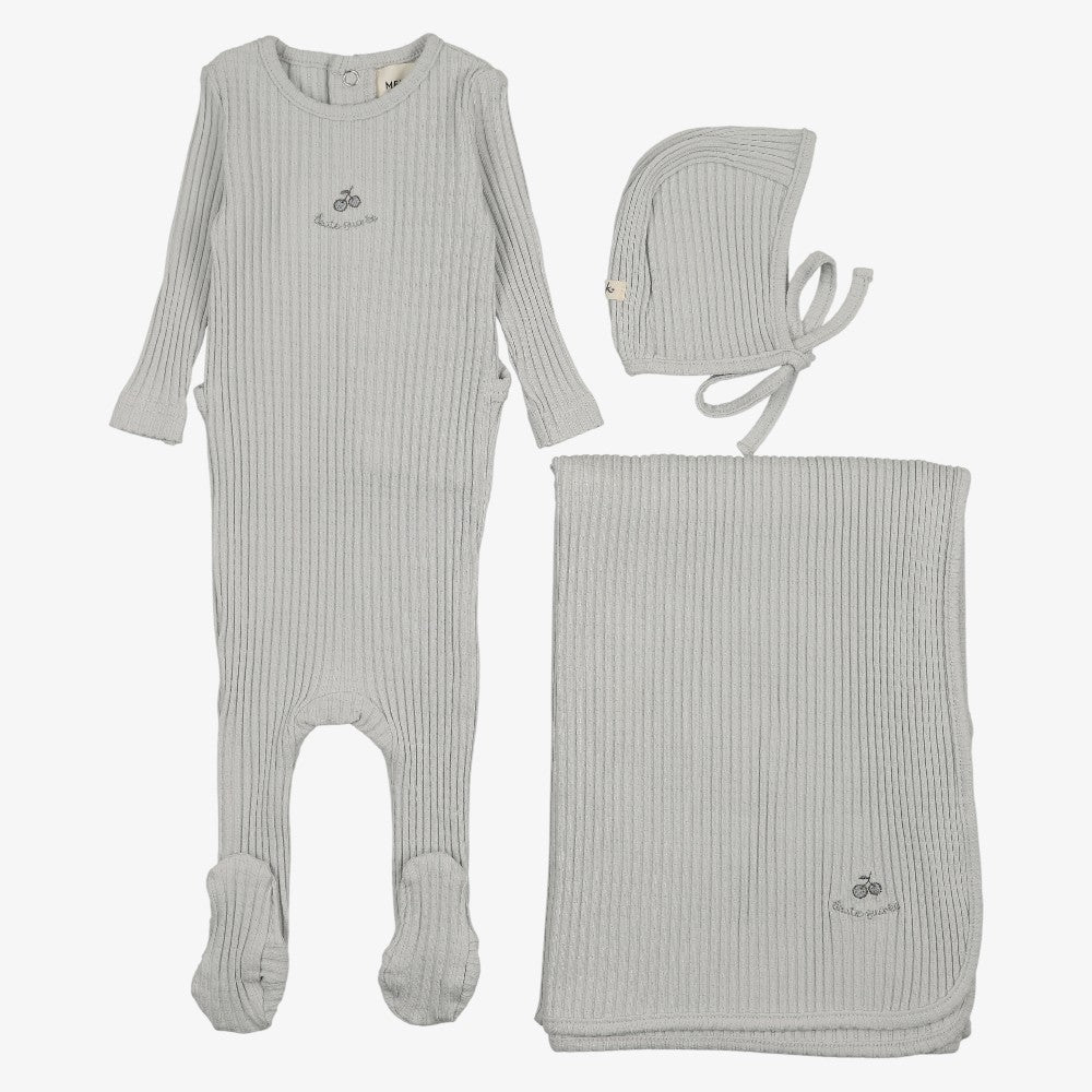 Textured Take Me Home Set - Gray Dawn & Blue