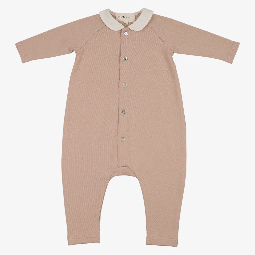 Collar Romper - Pale Pink