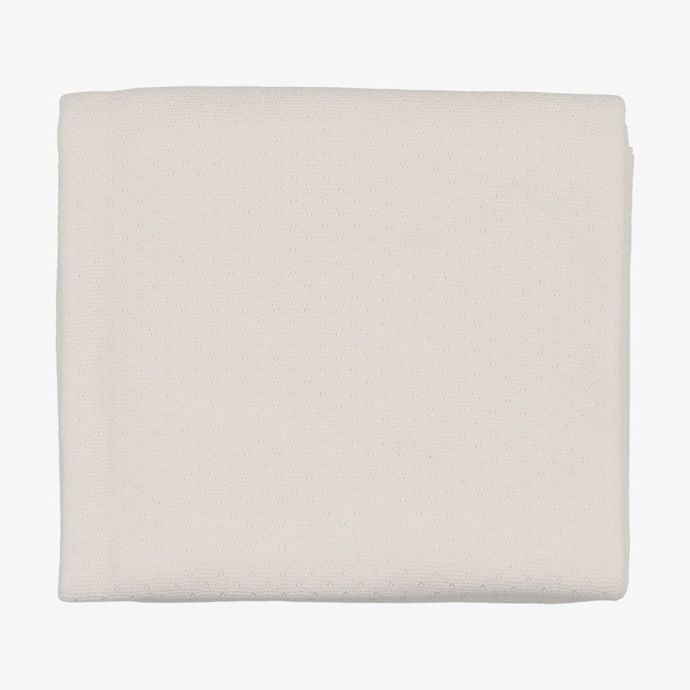 Knit Blanket - White