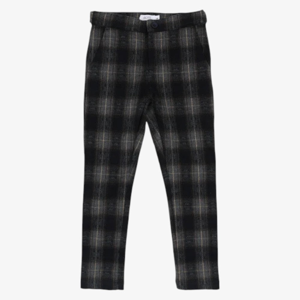 Parker Plaid Pants - Midnight