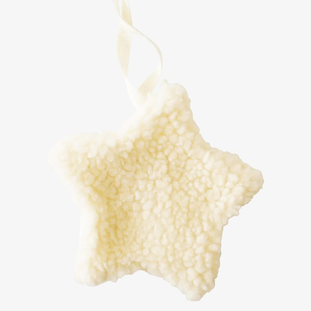 Sherpa Star Paci Comforter - Ivory