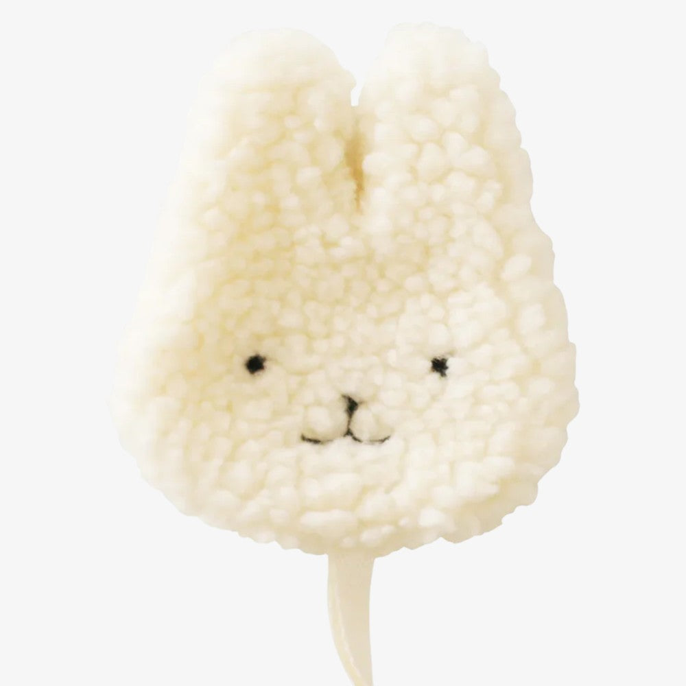 Sherpa Bunny Paci Comforter - Ivory