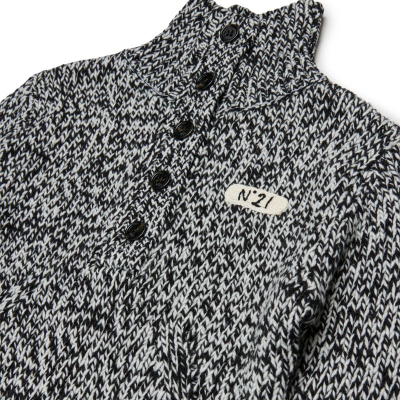 Speckled Sweater - Black