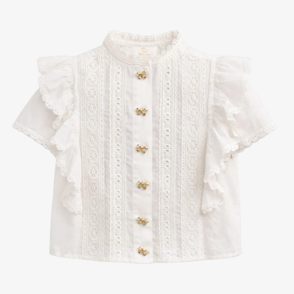 Maeve Top And Skirt - White