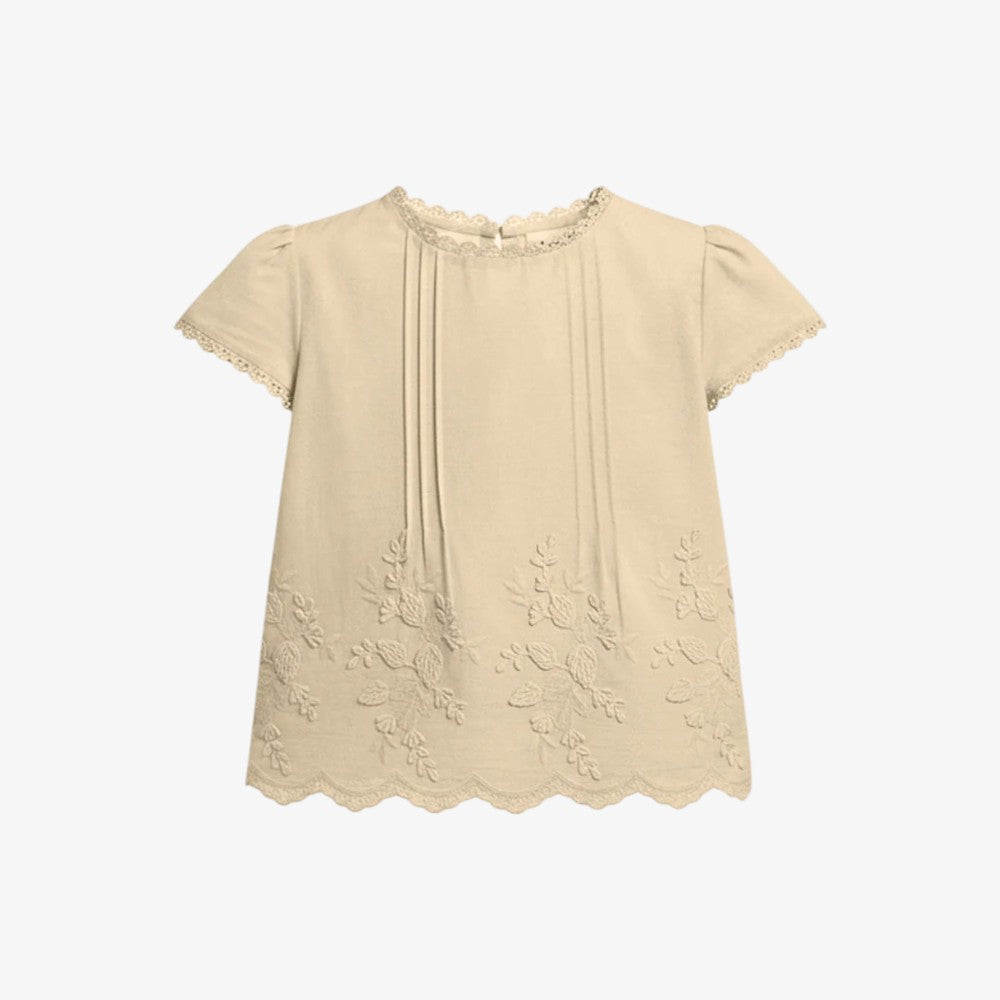 Mia Top And Skirt - Sand