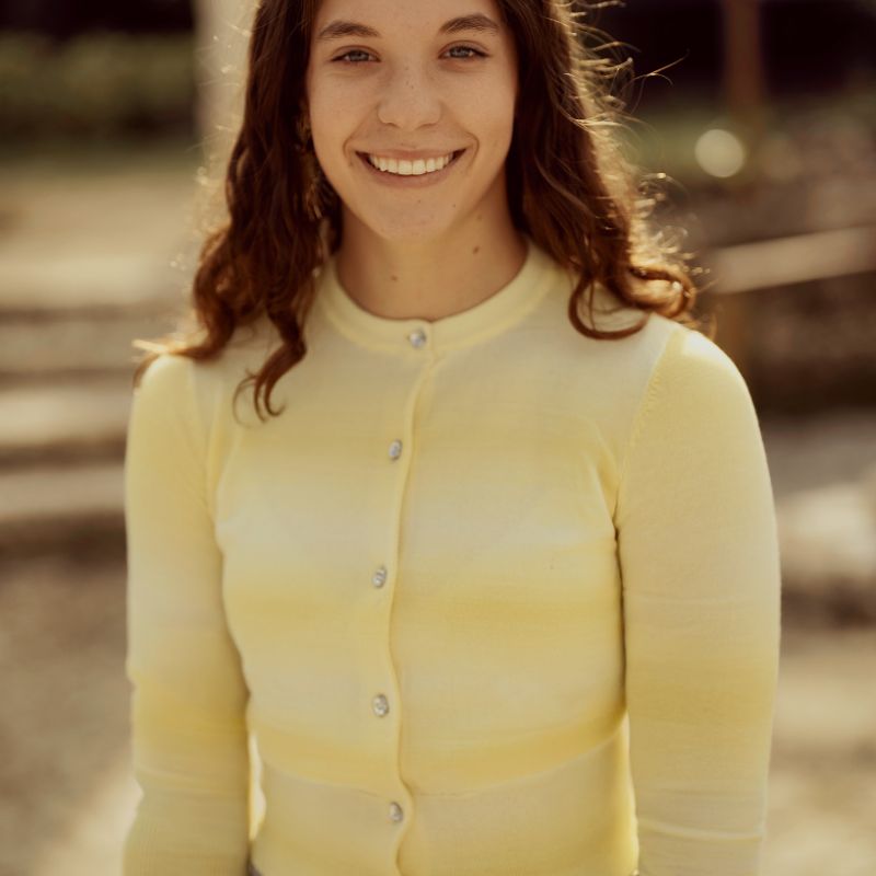 Bow Detail Cardigan - Yellow