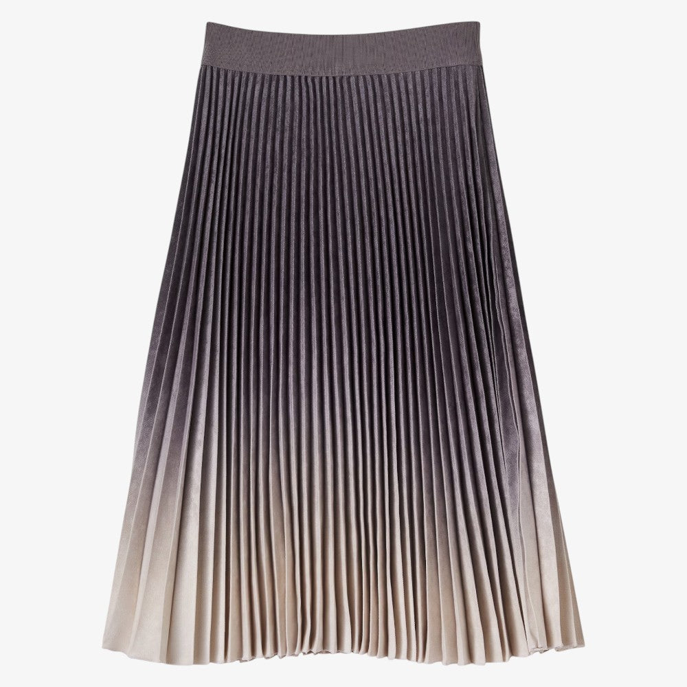 Pleated Skirt - Gold