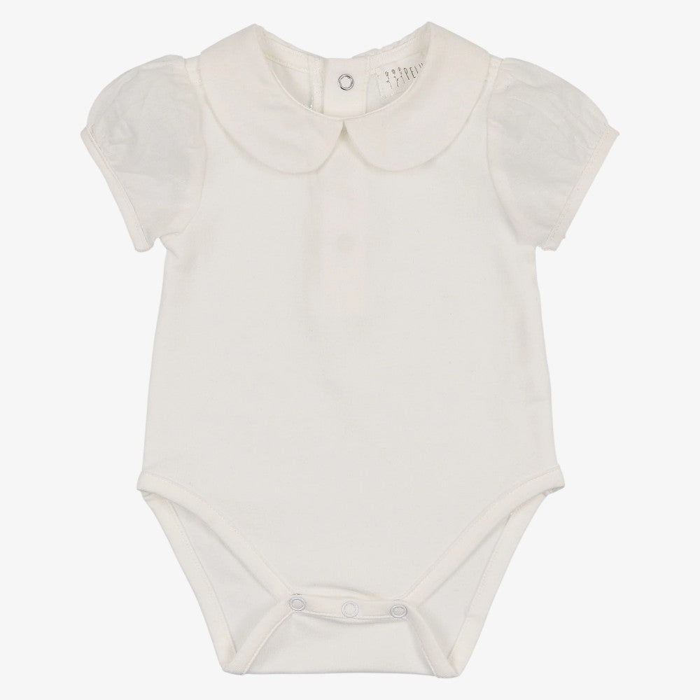 Puff Sleeve Onesie - Cream