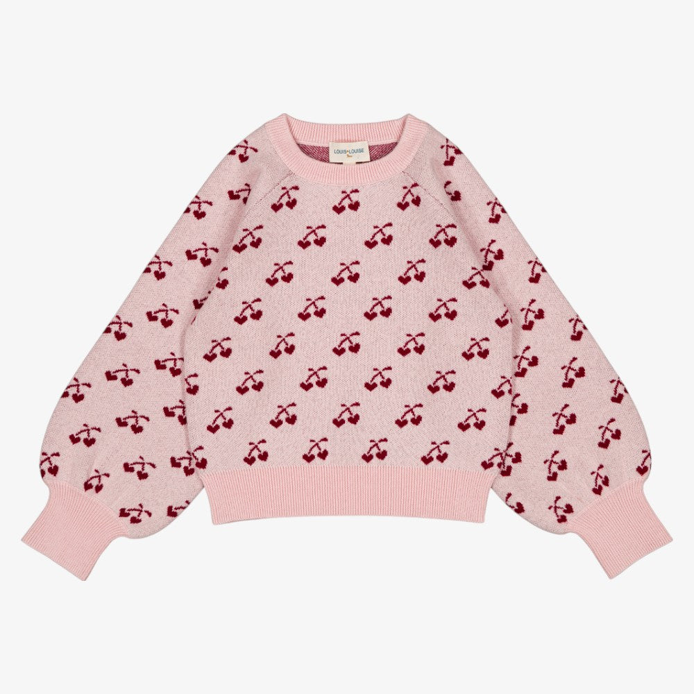 Elia Sweater - Pink/burgundy