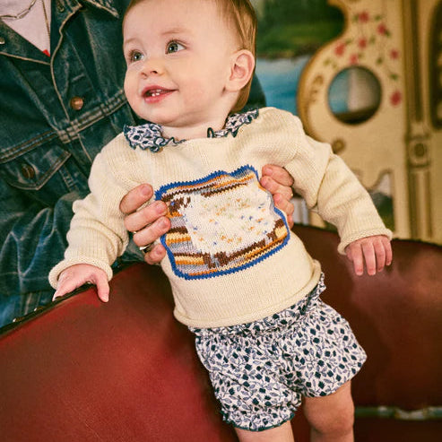 Bubble Shorts - Blue Fields