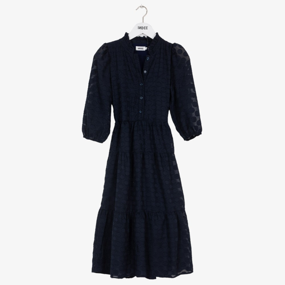 Ridley Dress - Navy Blue