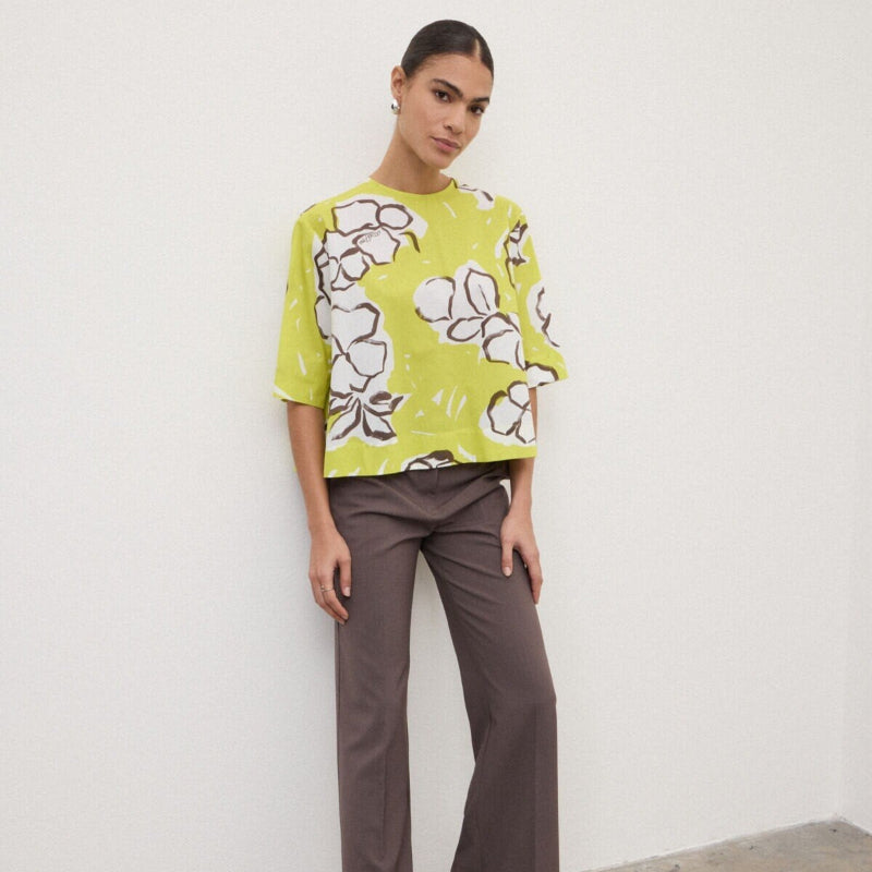 Printed Shirt - Yellow