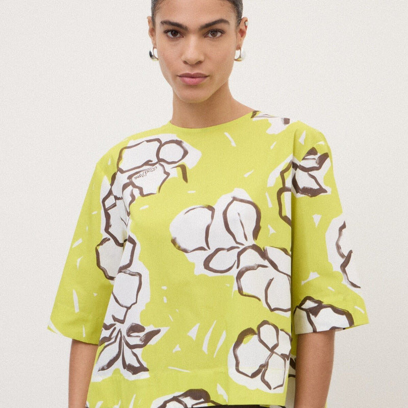 Printed Shirt - Yellow