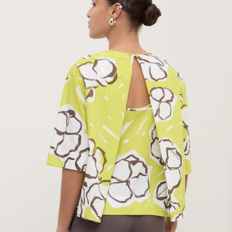 Printed Shirt - Yellow