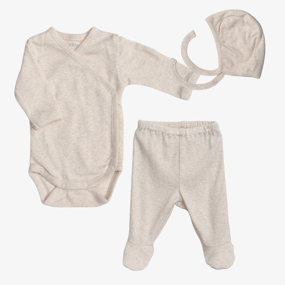 Wrap 3 Piece Set - Shell