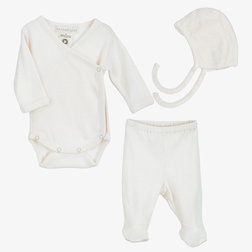 Wrap 3 Piece Set - Off White