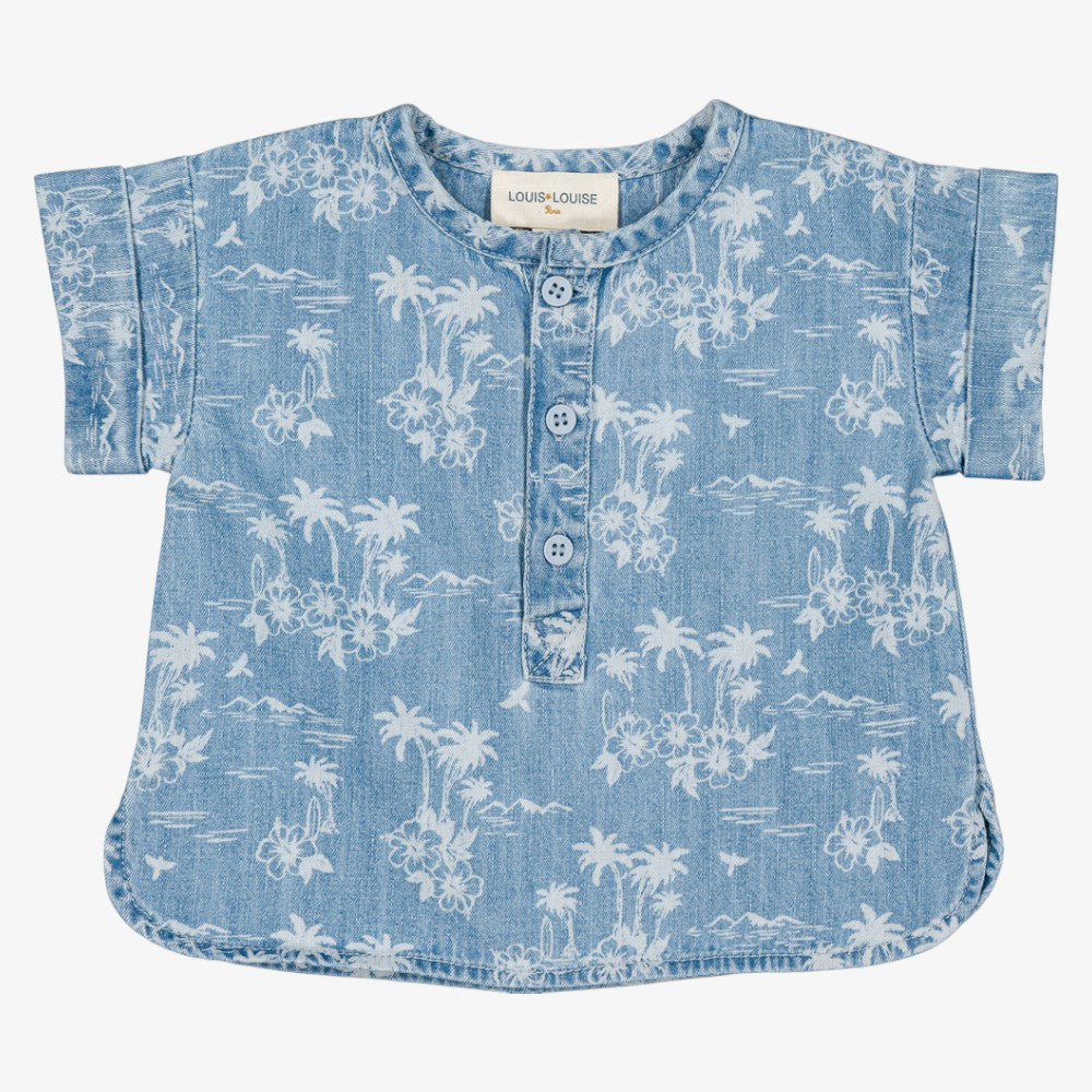 Saul Shirt And Bloomer - Light Blue