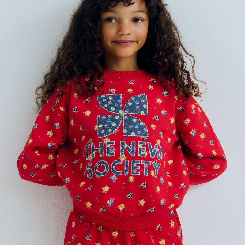 Amapola Sweatshirt - Red