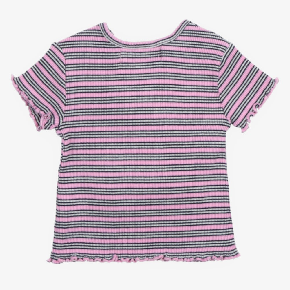 Ribbed Striped Set - Pink