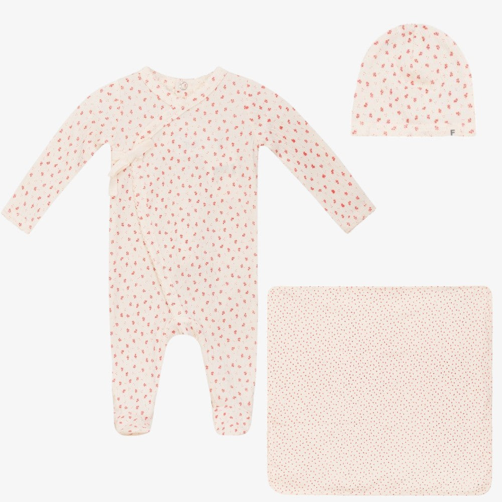 Floral Take Me Home Set - Cream Red