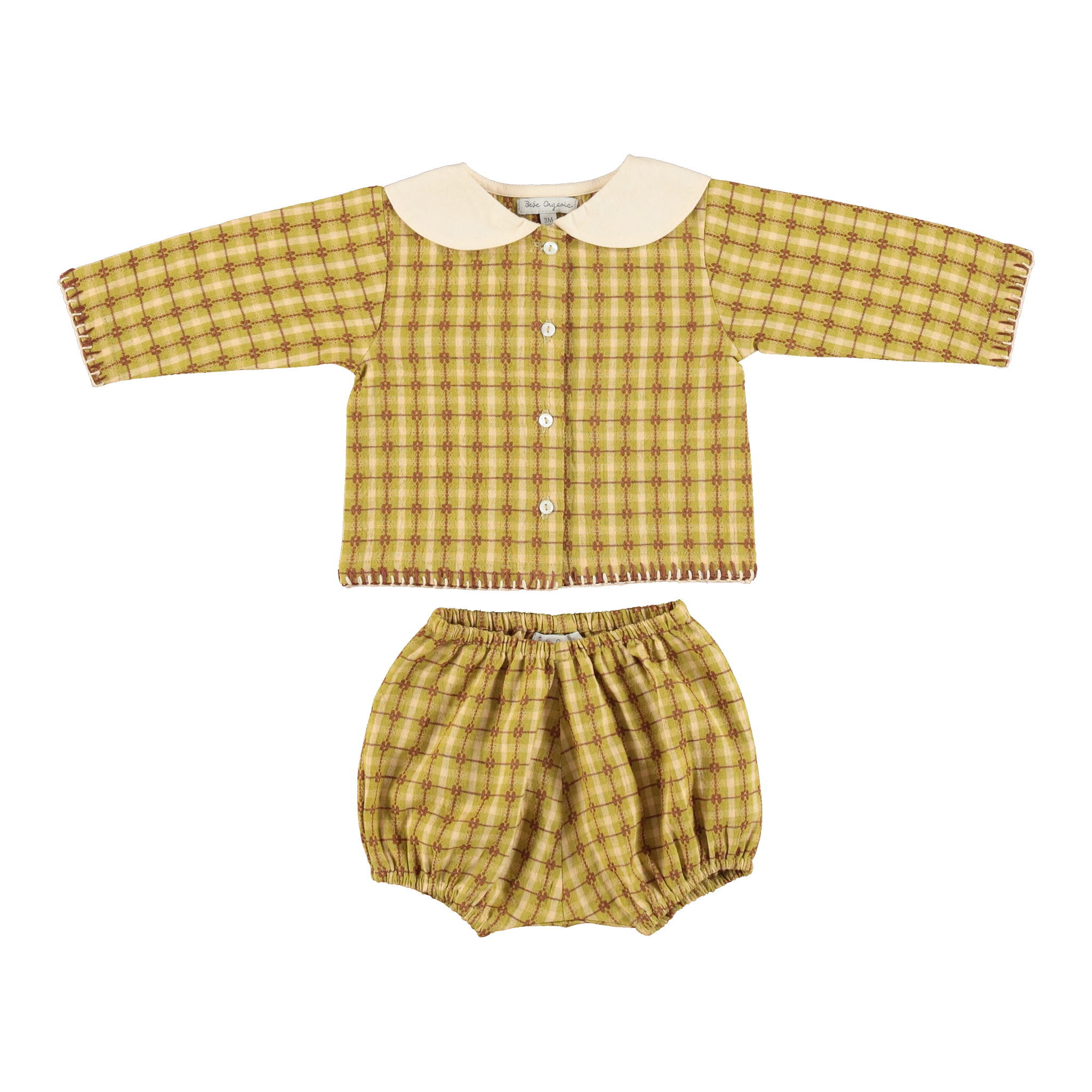 Sebastian Blouse And Bloomer - Green