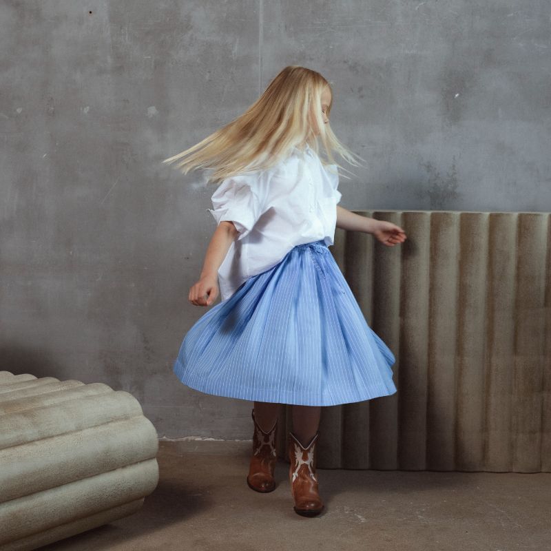 Sloane Skirt - Blue