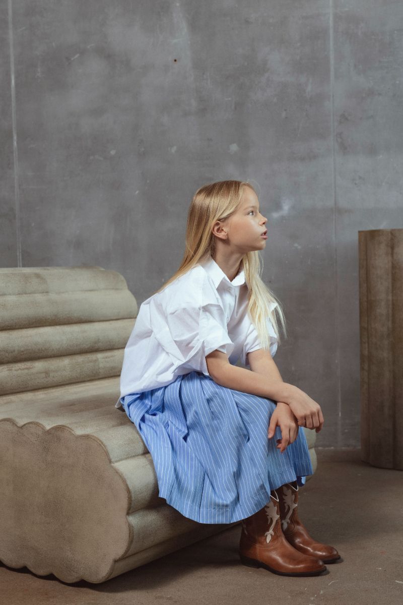 Sloane Skirt - Blue