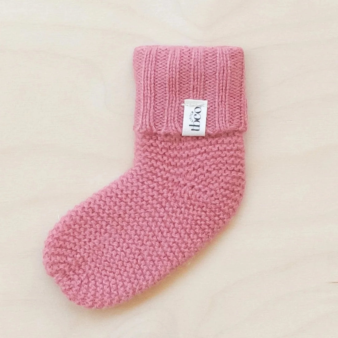 Merino Wool Socks - Rose