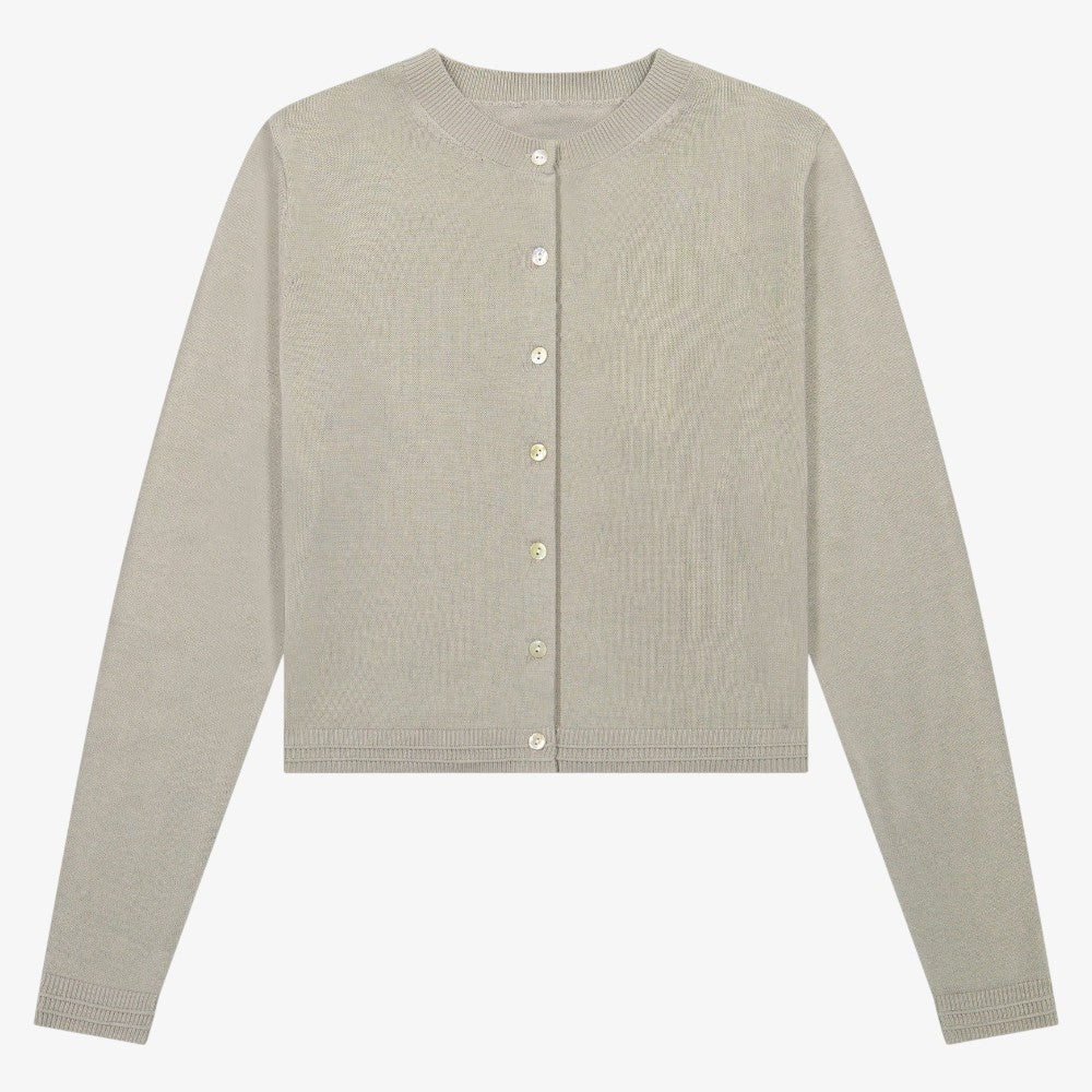 Knit Cardigan - Grey