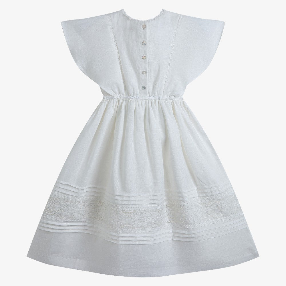 Emilie Dress - White