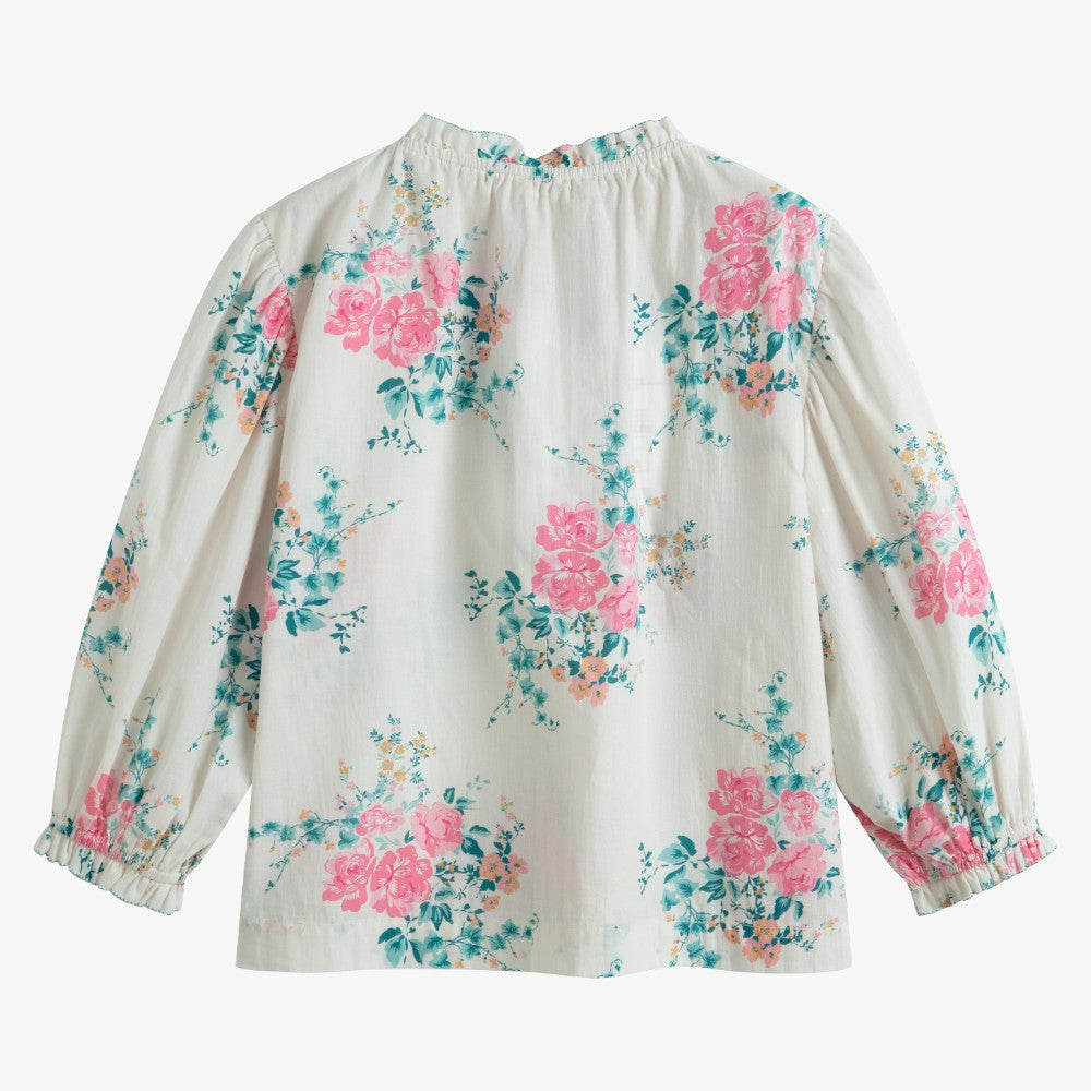 Zelie Shirt - Pink&ivory