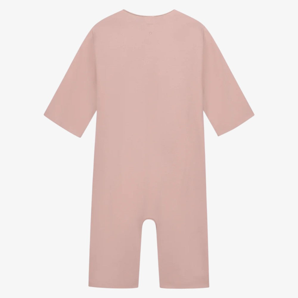 Footie With Snaps - Faded Pink