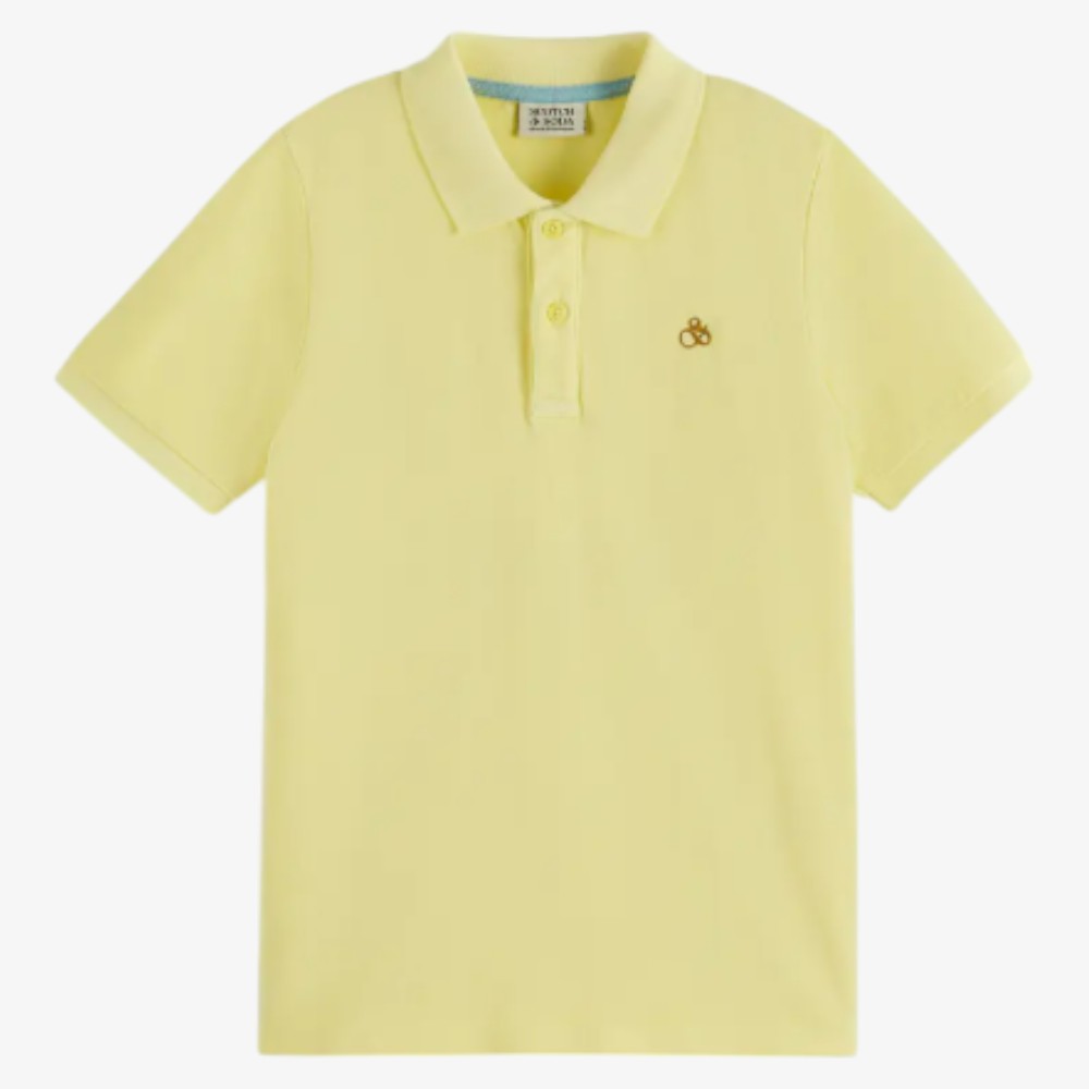 Pique Polo - Sorbet Yellow