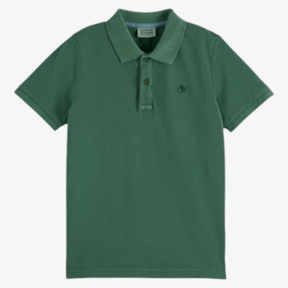 Pique Polo - Bench Green
