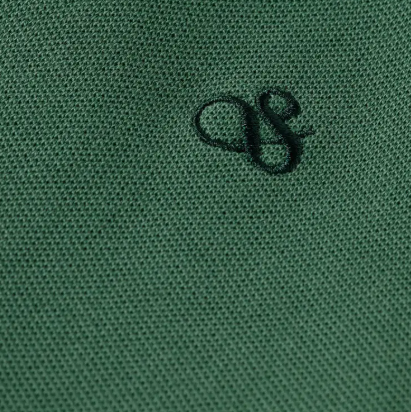 Pique Polo - Bench Green