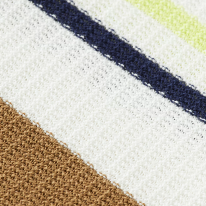 Structured Knit Polo - Multi