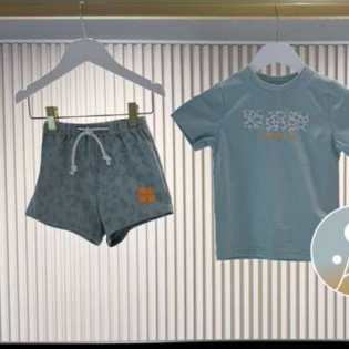 Leopard Shorts - Mint
