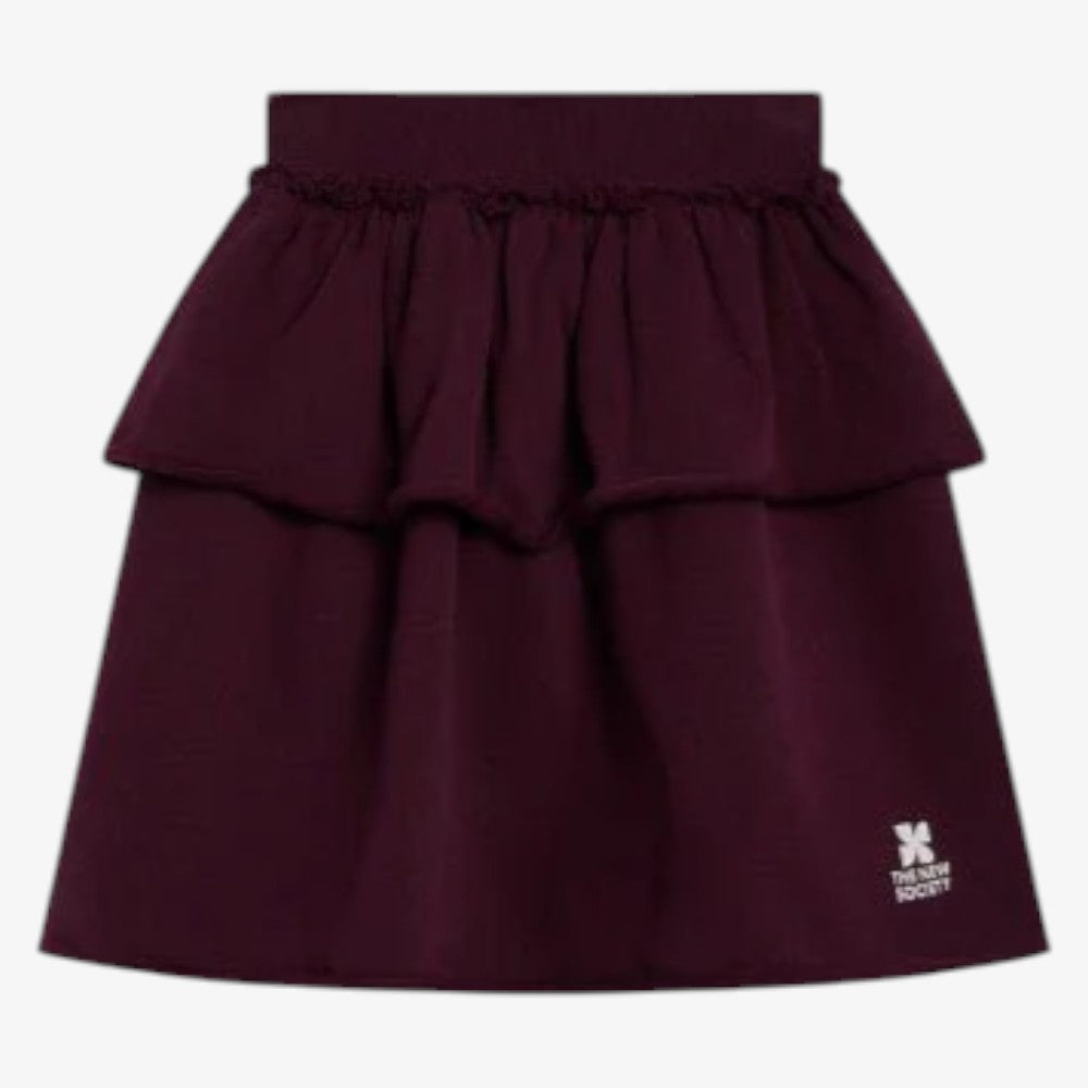 Logo Skirt - Wine