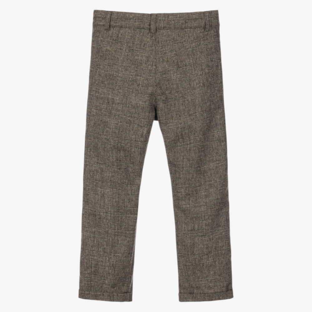 Plaid Pants - Chocolat