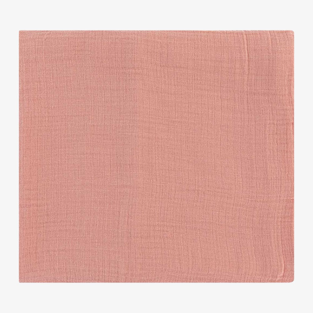 Muslin Swaddle 1 Pack - Dusty Rose