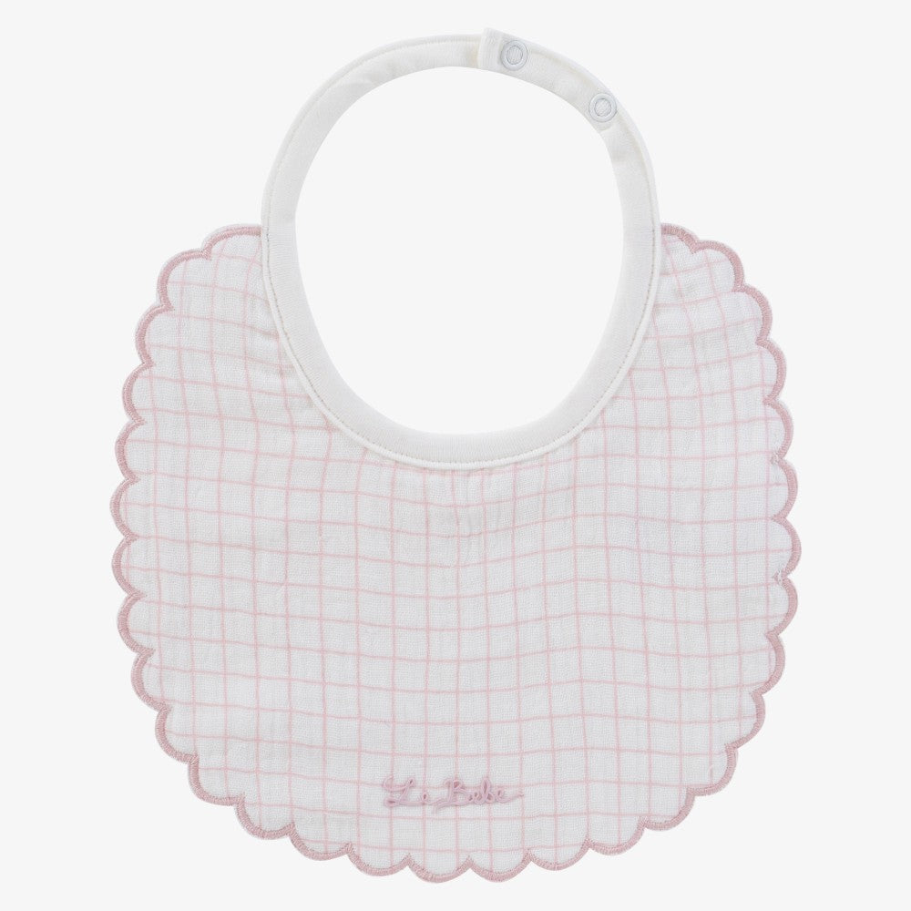 Teddy Pane Bib - Pink
