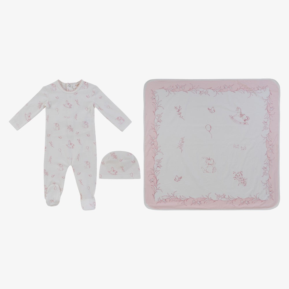 Toile Take Me Home Set - Pink