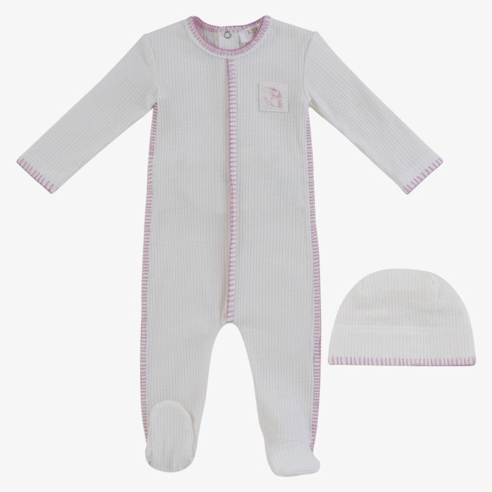 Bunny Rib Take Me Home Set - Pink