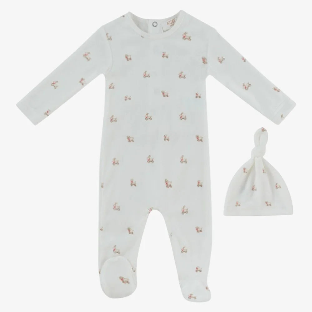 Duck & Bunny Bath - Red