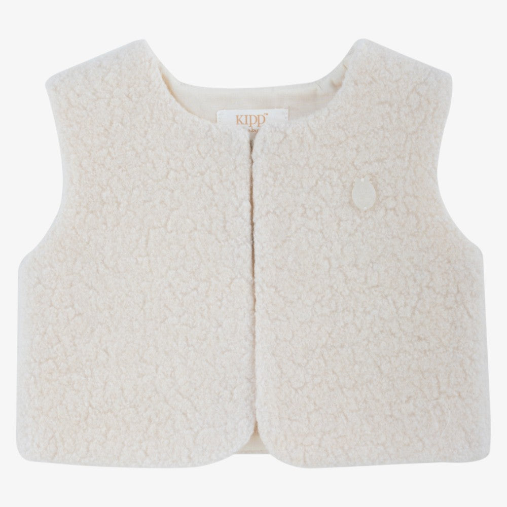 Sherpa Vest - White