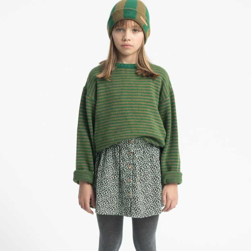 Striped Sweater - Green