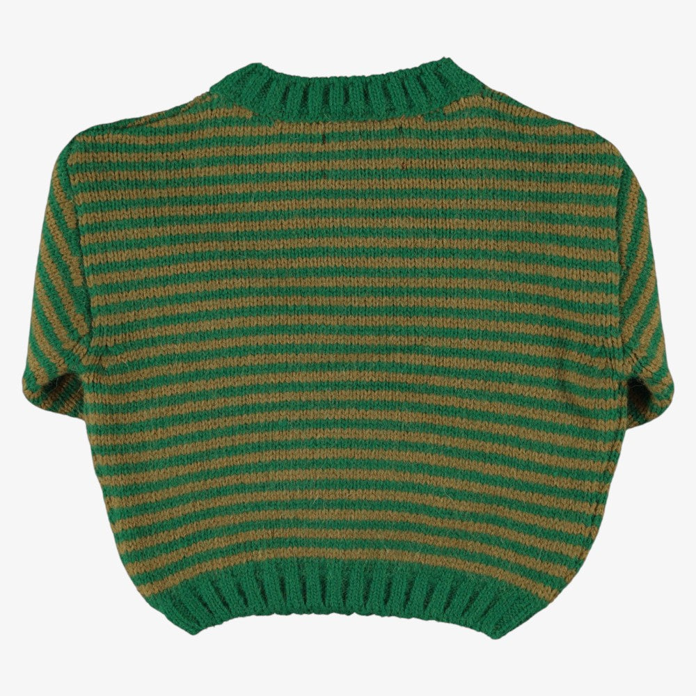 Striped Sweater - Green