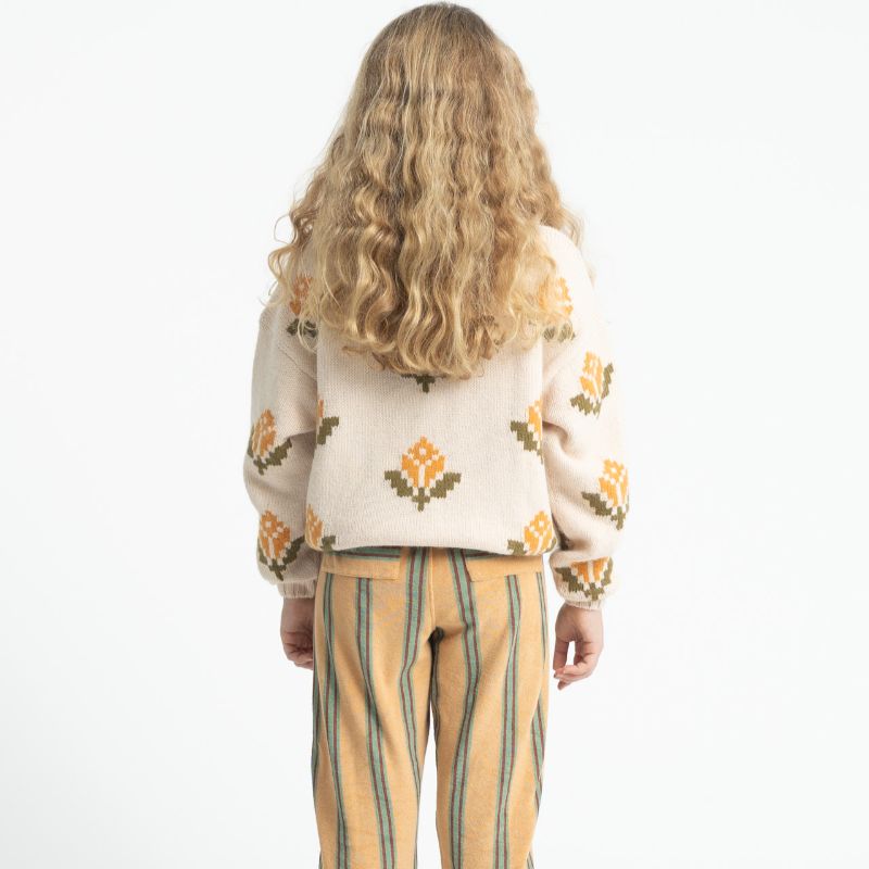 Jacquard Sweater - Ecru