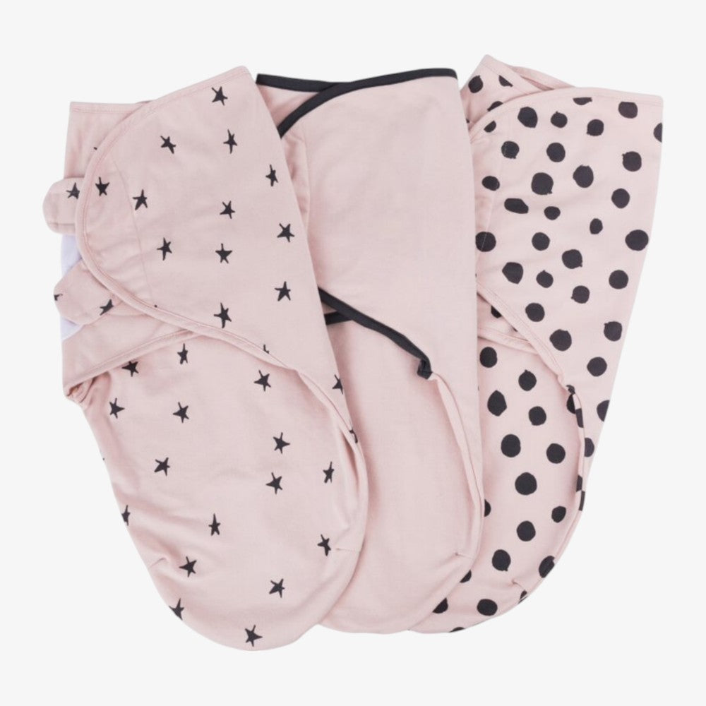 Adjustable Swaddle 3Pack - Pink
