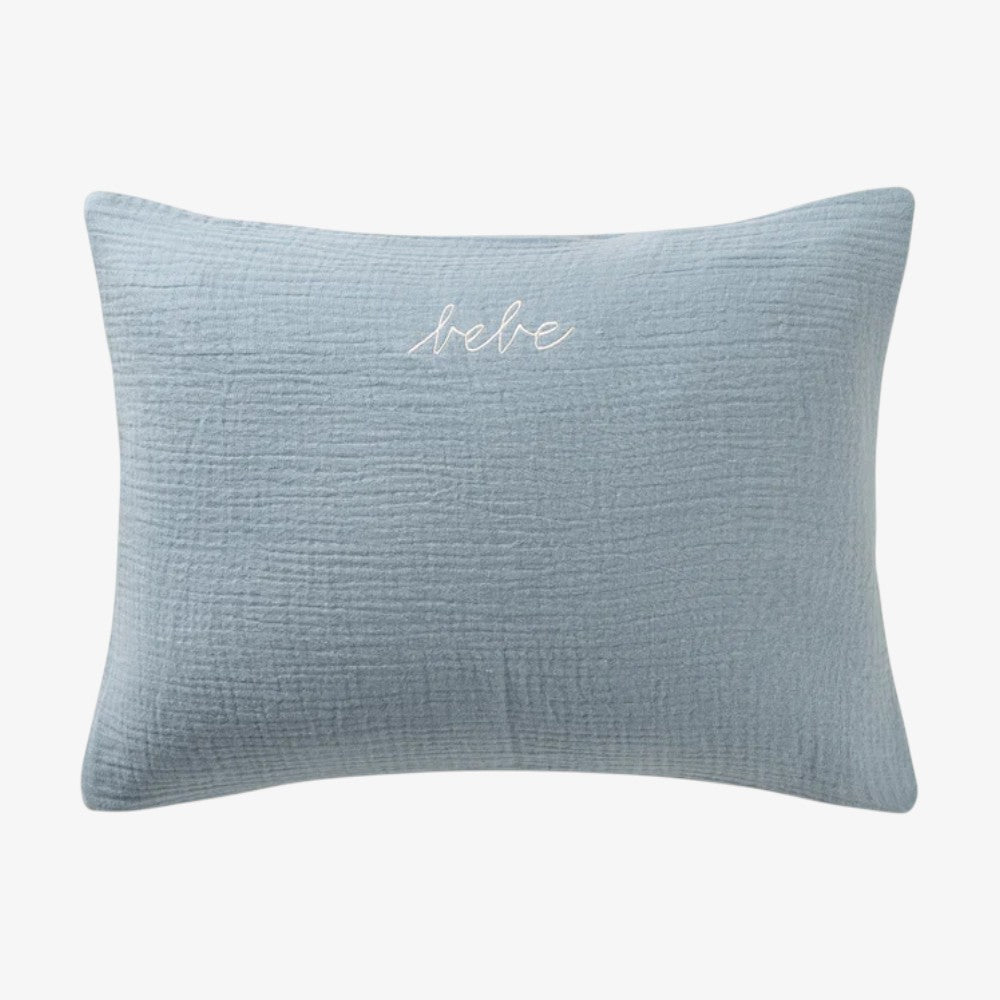 Gauze Sham - Blue